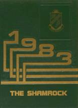 Shamrock High School 1983 yearbook cover photo