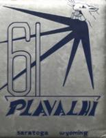 Platte Valley High School 1961 yearbook cover photo