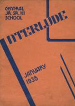 Central High School 1938 yearbook cover photo