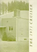 1971 Powers High School Yearbook from Powers, Oregon cover image