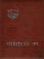 Meridian High School 1965 yearbook cover photo