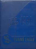 Evans High School 1964 yearbook cover photo