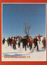 Sauquoit Valley Central High School 1977 yearbook cover photo