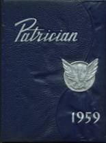 1959 St. Patrick High School Yearbook from Brockton, Massachusetts cover image