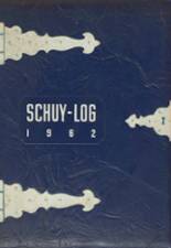 Schuyler High School 1962 yearbook cover photo