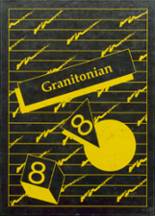 1988 Granite High School Yearbook from Philipsburg, Montana cover image