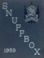 Southold High School 1959 yearbook cover photo