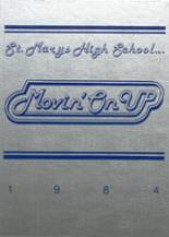 Saint Marys High School 1984 yearbook cover photo