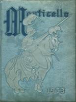 1953 Jefferson High School Yearbook from Tampa, Florida cover image