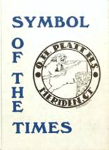1985 Platt High School Yearbook from Meriden, Connecticut cover image