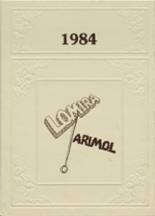 Lomira High School 1984 yearbook cover photo