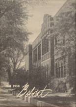 Brookings High School 1958 yearbook cover photo