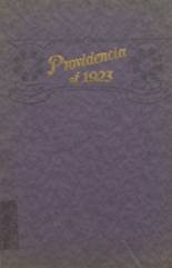 Providence High School 1923 yearbook cover photo