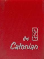 Catonsville High School 1959 yearbook cover photo