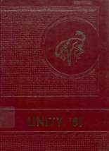 Unity High School 1981 yearbook cover photo
