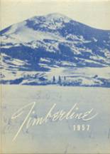 Highwood High School 1957 yearbook cover photo