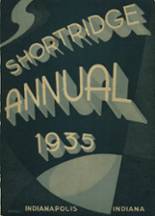 Shortridge High School 1935 yearbook cover photo