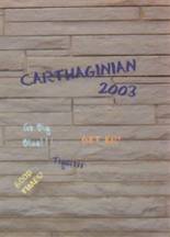 2003 Carthage High School Yearbook from Carthage, Missouri cover image
