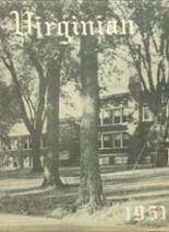 Virginia High School 1951 yearbook cover photo