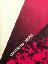 Uintah High School 1970 yearbook cover photo