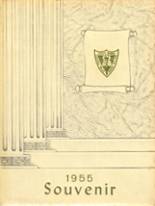 Central Falls High School 1955 yearbook cover photo