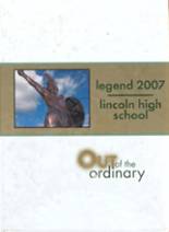 Lincoln High School 2007 yearbook cover photo