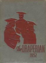 Draper High School 1952 yearbook cover photo