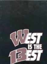 Westside High School 2013 yearbook cover photo
