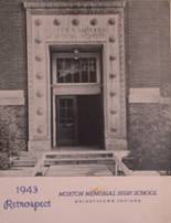 Morton Memorial High School 1943 yearbook cover photo