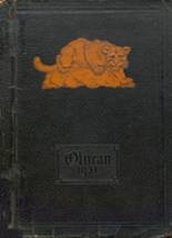 1931 East Richland High School Yearbook from Olney, Illinois cover image