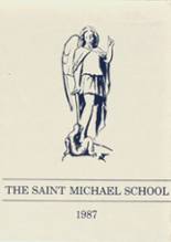 Saint Michael School 1987 yearbook cover photo