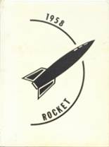 Rochester High School 1958 yearbook cover photo