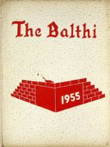 Baldwin High School 1955 yearbook cover photo