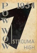Istrouma High School 1954 yearbook cover photo