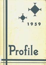 Glen Cove High School 1959 yearbook cover photo