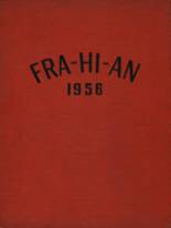 Frazeysburg High School 1956 yearbook cover photo