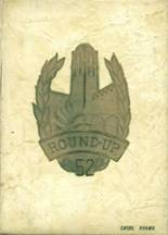 Roosevelt High School 1952 yearbook cover photo