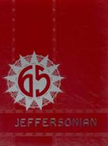 Jefferson Central School 1965 yearbook cover photo