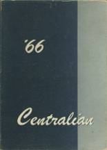 Central High School 1966 yearbook cover photo