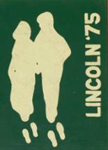 Lincoln Community High School 1975 yearbook cover photo