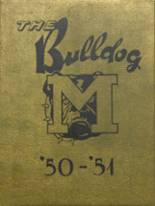 Madison High School 1951 yearbook cover photo