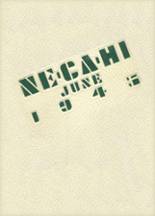 New Castle High School 1945 yearbook cover photo