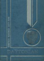 Dayton High School 1969 yearbook cover photo