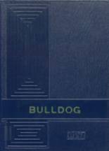 Baltic Public High School 1957 yearbook cover photo