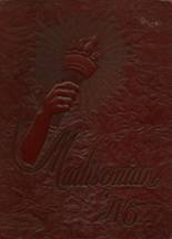 1946 Madison High School Yearbook from Rochester, New York cover image