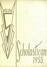 St. Scholastica Academy 1955 yearbook cover photo
