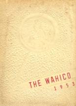 Waxhaw High School 1953 yearbook cover photo