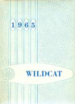Columbia Falls High School 1965 yearbook cover photo