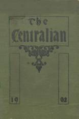 Central High School 1902 yearbook cover photo