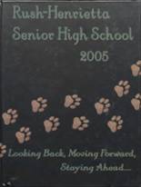 Rush Henrietta High School 2005 yearbook cover photo